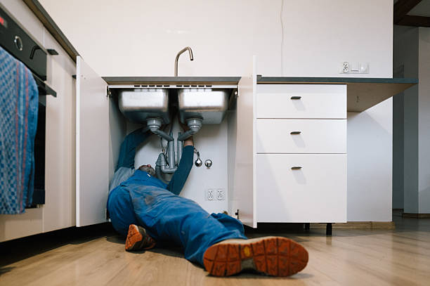 Professional Drain Cleaning technician working in New Durham, NH